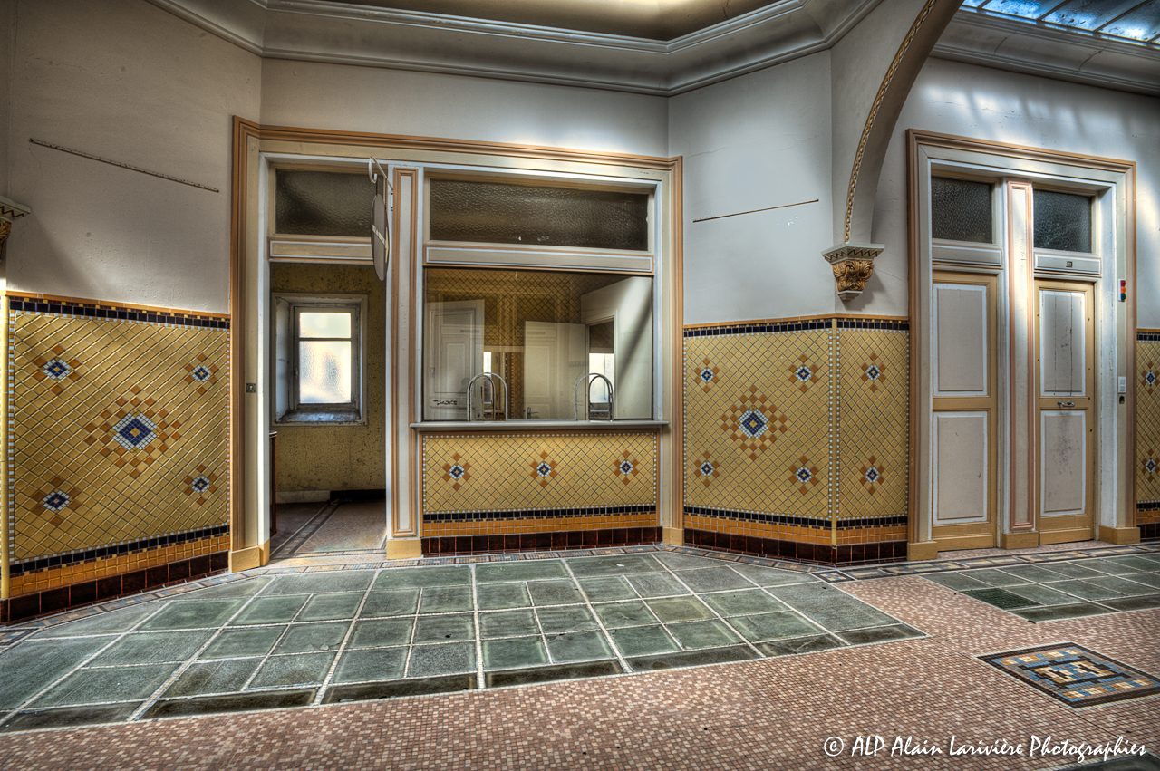 Les Grands Thermes de Châtel-Guyon en 2011 : Etage -3C-